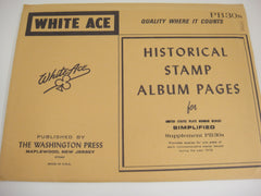 White Ace 1978 Commemorative Plate Blocks Simplified Supplement PB-30s NOS