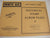White Ace 1978 US Commemorative Copyright Singles Supplement CO-1 NOS