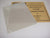 White Ace Guardian Texsyte Acetate Interleaving 14 Sheets NOS