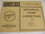 White Ace 1956 United States Commemorative Singles Stamp Supplement K NOS