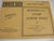 White Ace 1984-1985 US Regular Issues Singles & Coil Pairs Supplement RSC-9 NOS