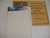 White Ace 12 Blank Pages for Communications Commemorative Stamps NOS