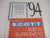 Scott 1994 US Comprehensive Plate Number Coil Strips Stamp Supplement 8 114S094 NOS