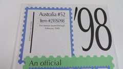 Scott 1998 Australia Specialty Stamp Supplement 52 210S098