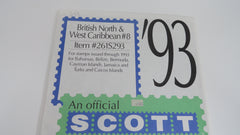 Scott 1993 British North & West Caribbean Specialty Supplement 8 261S293