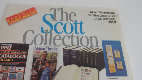 Scott 1991 British Orient Specialty Stamp Supplement 2 275S091