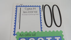 Scott 2000 Cyprus Specialty Stamp Album Supplement 4 203CY00