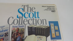 Scott 1987 Japan Specialty Stamp Album Supplement 21 510S087 NOS