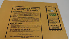 Scott 1982 Japan Specialty Stamp Album Supplement 16 510S082 NOS
