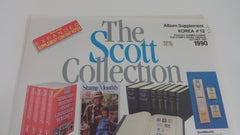 Scott 1990 Korea Specialty Stamp Album Supplement 12 515S090