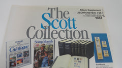 Scott 1987 Liechtenstein Specialty Stamp Supplement 38 367S087