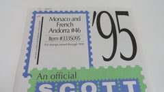 Scott 1995 Monaco and French Andorra Specialty Supplement 46 333S095