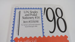 Scott 1998 UN Singles and Postal Stationery Supplement 34 United Nations 551S098