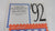 Scott 1992 United States Postal Stationery Stamp Supplement 52 105S092