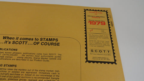 Scott 1979 U.N. Imprint Blocks Stamp Supplement 28 United Nations 552S079