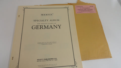 Scott 1970 Germany and Colonies Specialty Supplement 22 NOS
