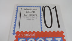 Scott 2001 United Nations Minuteman Stamp Supplement 11 UN 181S001