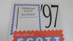 Scott 1997 UN Minuteman Stamp Supplement 7 United Nations 181S097 NOS