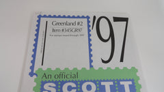 Scott 1997 Greenland Specialty Stamp Album Supplement 2 345GR97