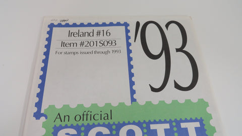 Scott 1993 Ireland Specialty Stamp Album Supplement 16 201S093