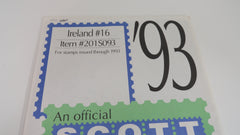 Scott 1993 Ireland Specialty Stamp Album Supplement 16 201S093