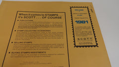 Scott 1981 Ireland Specialty Stamp Album Supplement 4 201S081