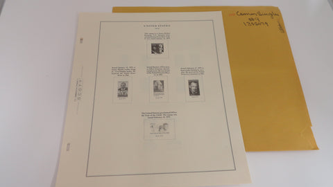 Scott 1979 US Commemorative Singles Stamp Supplement 9 United States 130S079 NOS