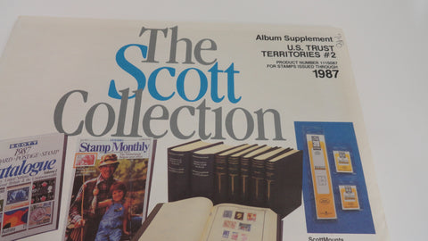 Scott Trust Territories Stamp Supplement 2 United States 1987 111S087
