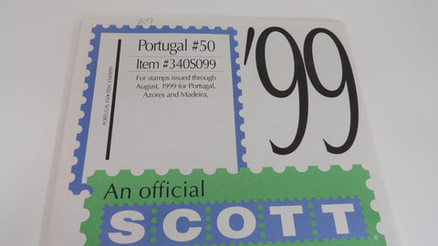 Scott 1999 Portugal Specialty Stamp Album Supplement 50 340S099