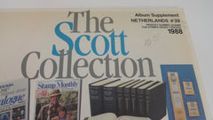 Scott 1988 Netherlands Specialty Supplement 39 335S088 NOS