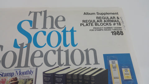 Scott 1991 US Regular & Airmail Plate Blocks Stamp Supplement 19 United States 125S091