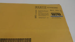 Scott 1976 Post Postal Cards Stamp Supplement 3 United States 110S076 NOS