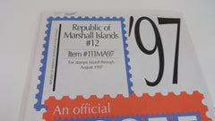 Scott 1997 Marshall Islands National Stamp Supplement 12 111MA97 NOS