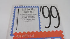 Scott 1999 Booklet Panes Stamp Supplement 61 United States 101S099