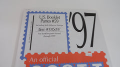 Scott 1997 Booklet Panes Stamp Supplement 59 United States 101S097 NOS
