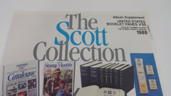 Scott 1988 Booklet Pane Stamp Supplement 50 United States 101S088