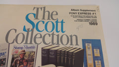 Scott 1989 Pony Express Stamp Supplement 1 United States 178S089