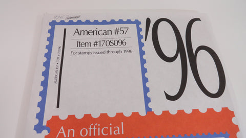 Scott 1996 American Series Stamp Supplement 57 United States 170S096