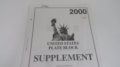 Harris 2000 Plate Block Stamp Album Supplement United States 90921633