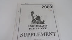 Harris 2000 Plate Block Stamp Album Supplement United States 90921633