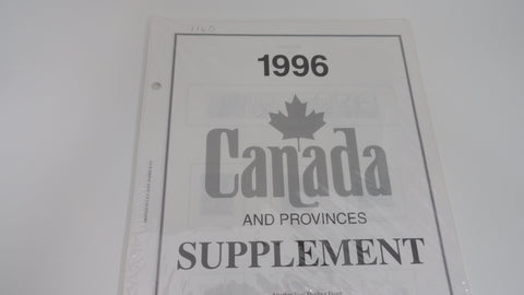 Harris 1996 Stamp Album Supplement Canada and Provinces 5HRS79