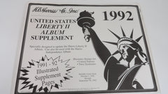 Harris 1992 US Liberty II Album Supplement United States X118-92 New Old Stock