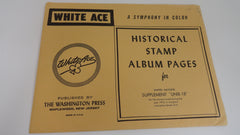 White Ace 1972 UN Singles Stamp Album Supplement United Nations 1972 UN-20