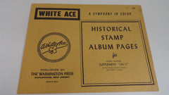 White Ace 1969 UN Singles Stamp Album Supplement United Nations UN-17 NOS