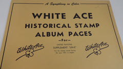White Ace 1957 UN Singles Stamp Album Supplement United Nations UN-05 NOS