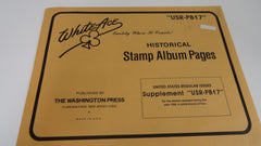 White Ace 1986 US Regular Issue Plate Blocks of 4 Supplement USR-PB17 NOS