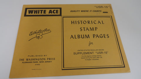 White Ace 1984-85 United States Regular Issue Singles Simplified Supplement USR-15 NOS