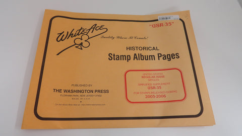 White Ace 2005-2006 Regular Issue Singles Simplified Supplement United States USR-35