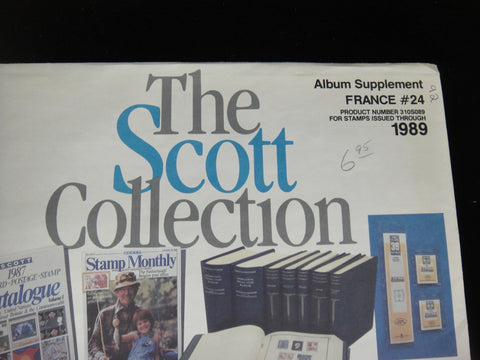 Scott 1989 France Specialty Stamp Album Supplement 24 310S089