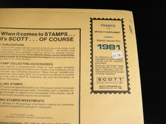 Scott 1978 France Specialty Stamp Album Supplement 13 310S078 NOS